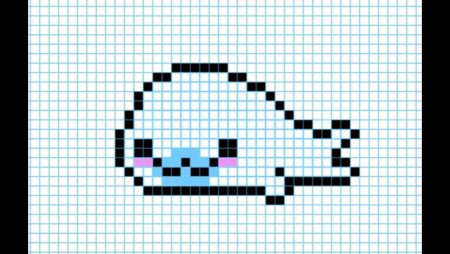 Рисуночки по клеткам милые