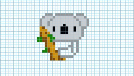 Рисунки по клеточкам котики