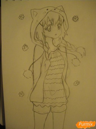 Аниме для срисовки в полный рост