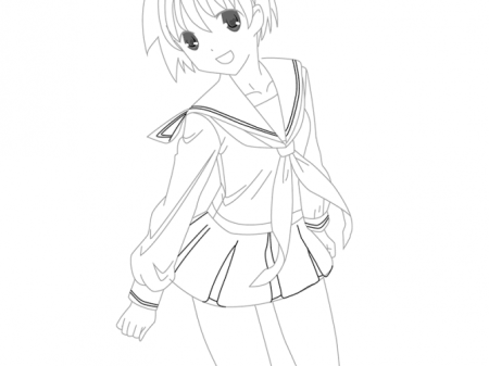 Аниме Хатсуне Мику поэтапно