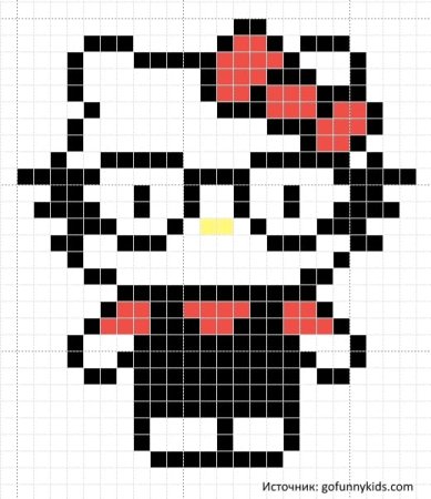 Куроми по клеточкам в тетради