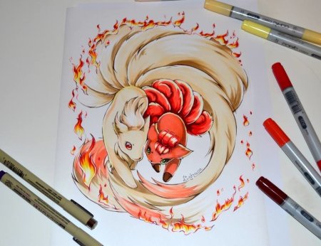 Рисовка маркерами