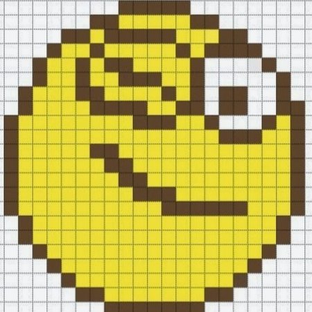 Рисунки по клеточкам лёгкие