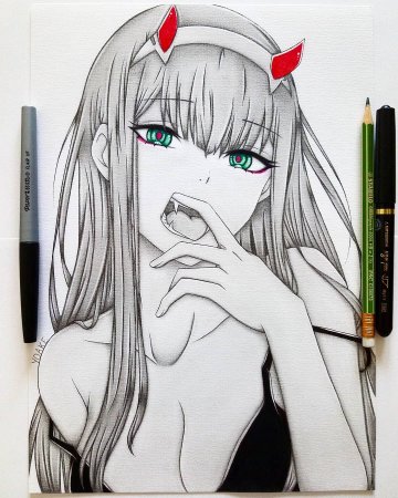 Zero two скетчи