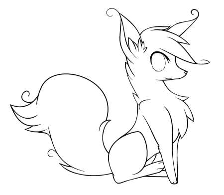 Раскраски аниме животные