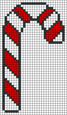 Рисунки по клеточкам новогодние лёгкие