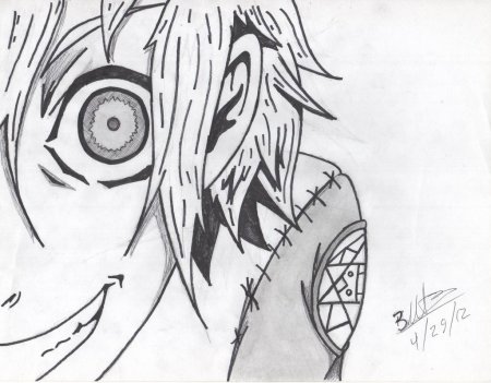 Страшные рисунки для срисовки