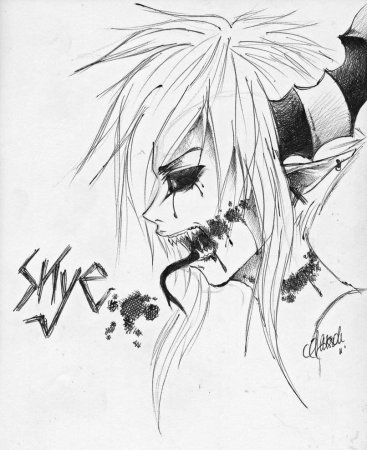 Аниме для срисовки Токийский гуль