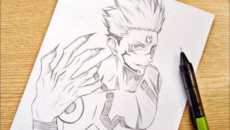 Юджи Итадори скетч