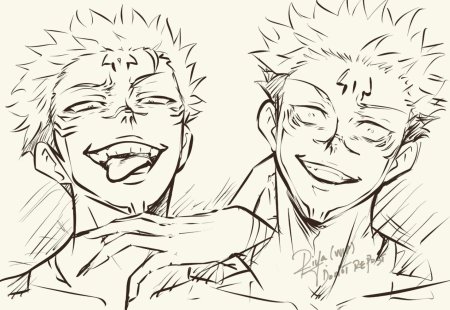 Сукуна и Мегуми