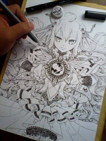 Сложная картина аниме