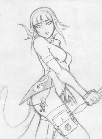 Магическая битва для срисовки