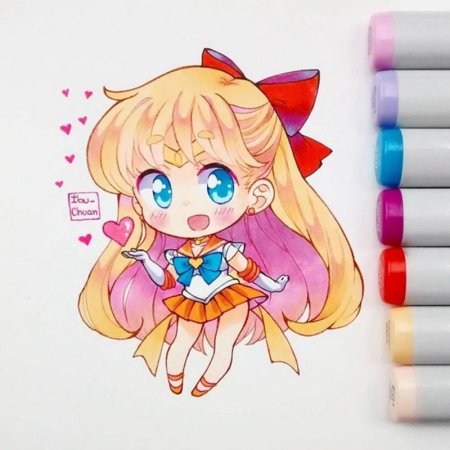 Аниме Сейлор Мун маркерами