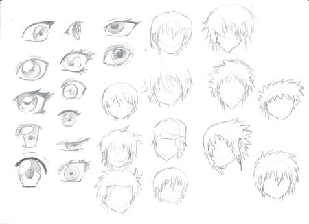 Уроки рисования аниме