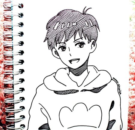 Рисунки в тетради