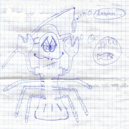 Лёгкие рисунки ручкой в тетради