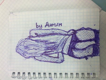 Рисование по клеточкам ручкой