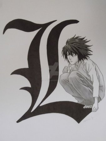 Death Note рисовка