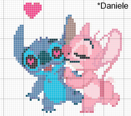 Вышивание крестиком Стич