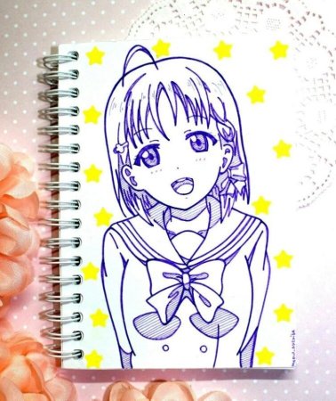 Рисунки в скетчбук аниме