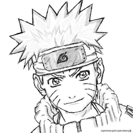 Наруто рисование Какаси