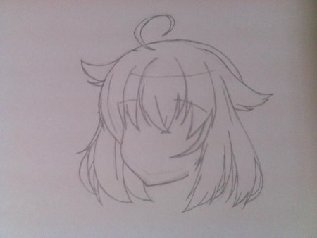 Аниме срисовка карандашом для начинающих