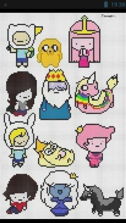 Рисунки по клеткам маленькие милые