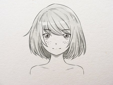 Аниме рисунки карандашом