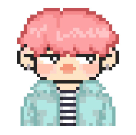 БТС по клеточкам