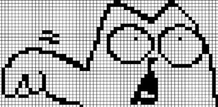 Схема фенечки лапки