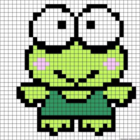 Картинки по клеточкам разноцветные