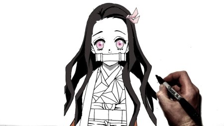 Demon Slayer nezuko draw