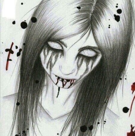 Страшные рисунки для срисовки