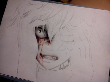 Аниме сумасшедшие карандашом