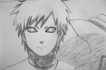 Гаара для срисовки