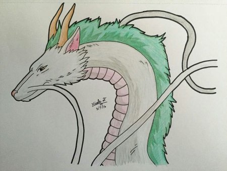 Хаку дракон Чиби