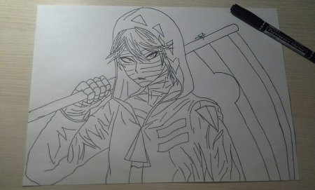 Зак ангел кровопролития для срисовки