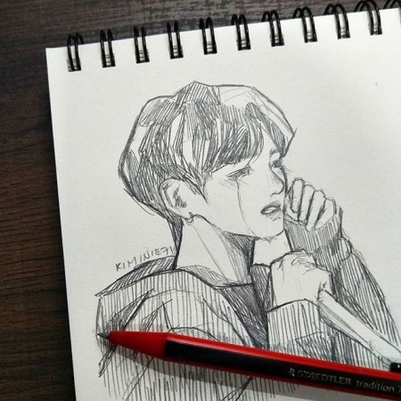 Скетчбук БТС