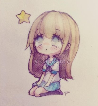 Маленькие рисуночки аниме