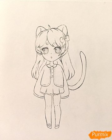 Аниме карандашом