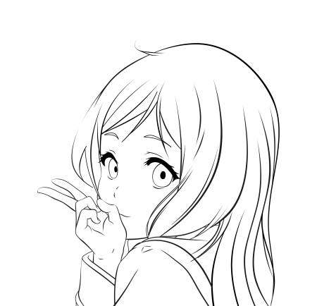 Аниме тянки рисовка