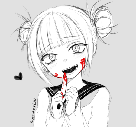 Аниме тянка легкая для срисовки