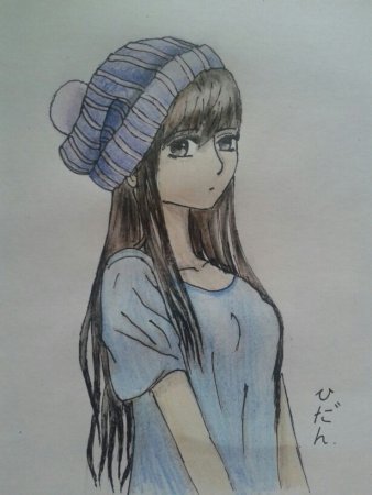Аниме девочки для срисовки