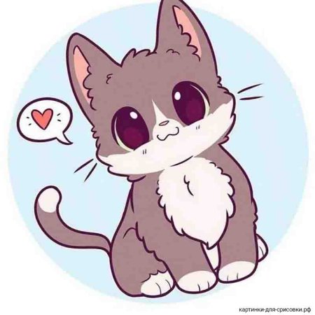 Рисунки котят для срисовки