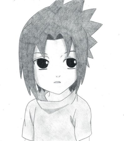 Рисунки Наруто и Саске