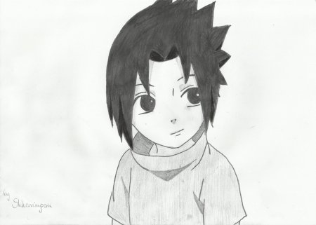 Скетч Наруто Итачи