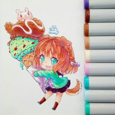 Арт фломастерами