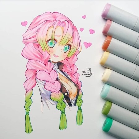 Идеи для рисования маркерами