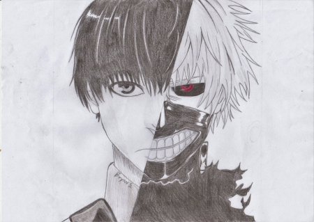 Канеки Кен для рисования