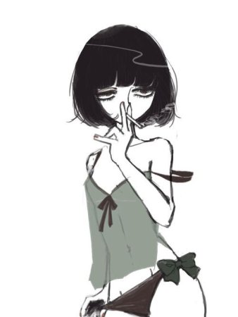 Аниме рука фак